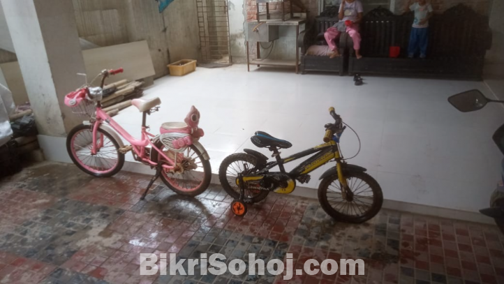 বআচ্চাদের দুটি সাইকেল